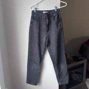 💙BOGO💙 Zara Straight Leg Jean Distressed Black Size 4